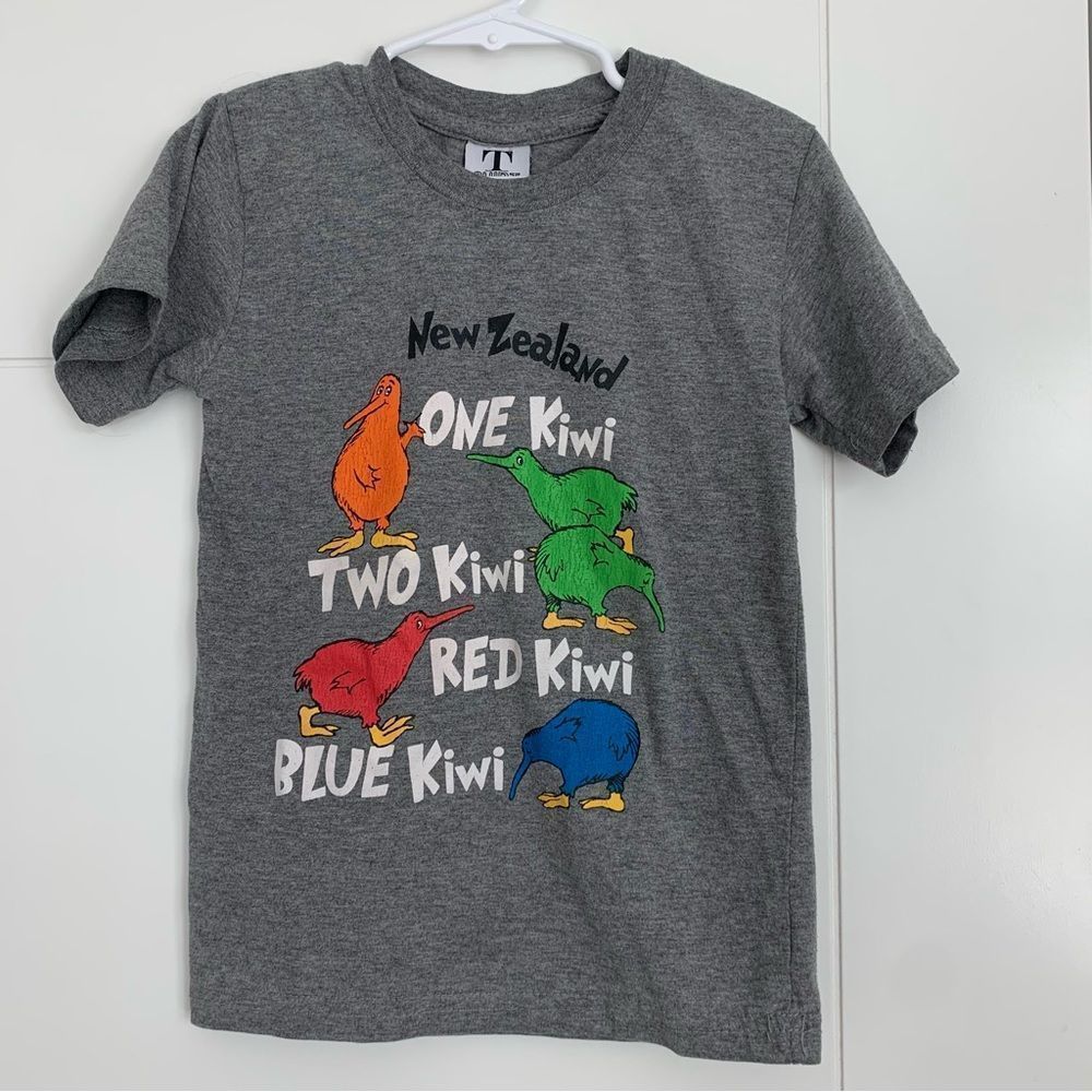 Kids Dr. Seuss New Zealand Kiwi Shirt 2